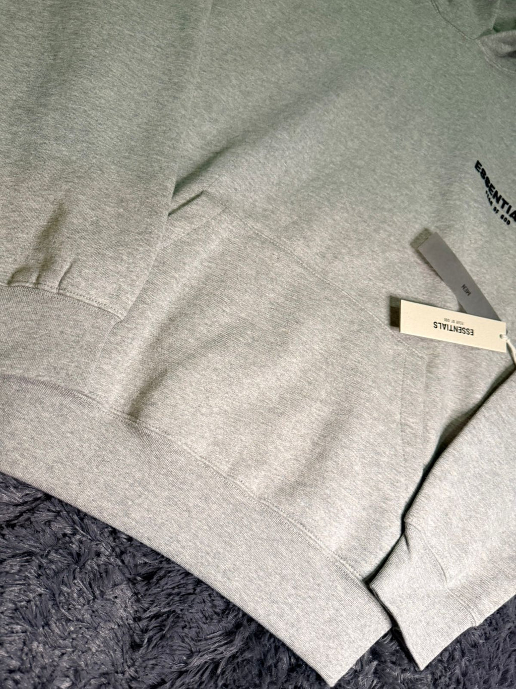 Fear Of God Essentials Hoodie Oatmeal