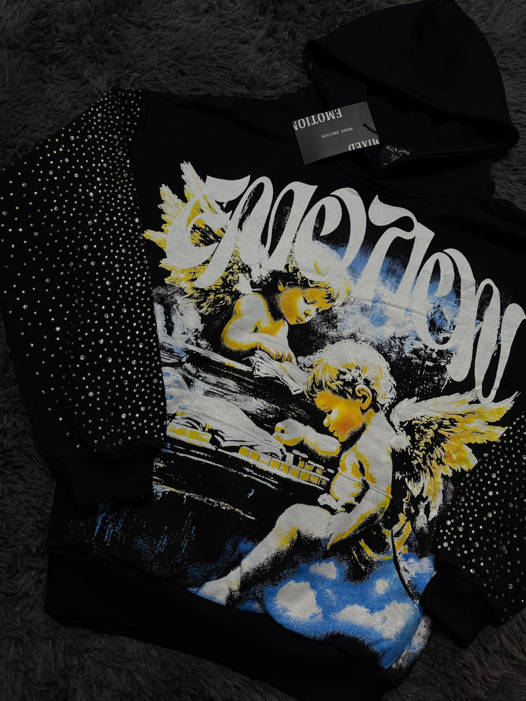 Mixed Emotion Fallen Ángels Rhinestone