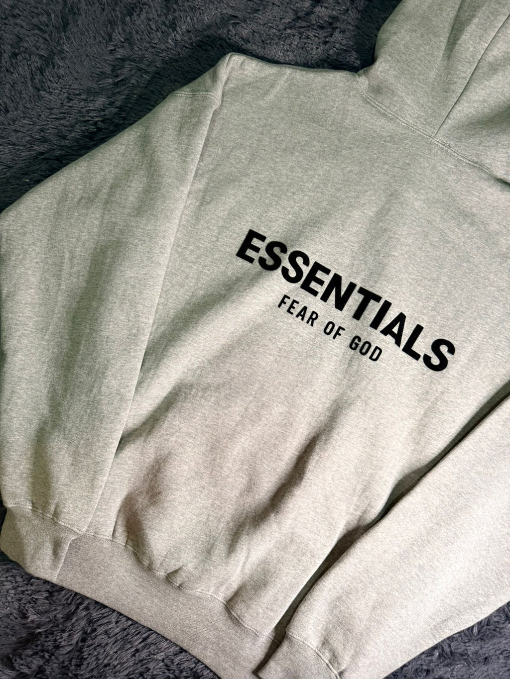 Fear Of God Essentials Hoodie Oatmeal