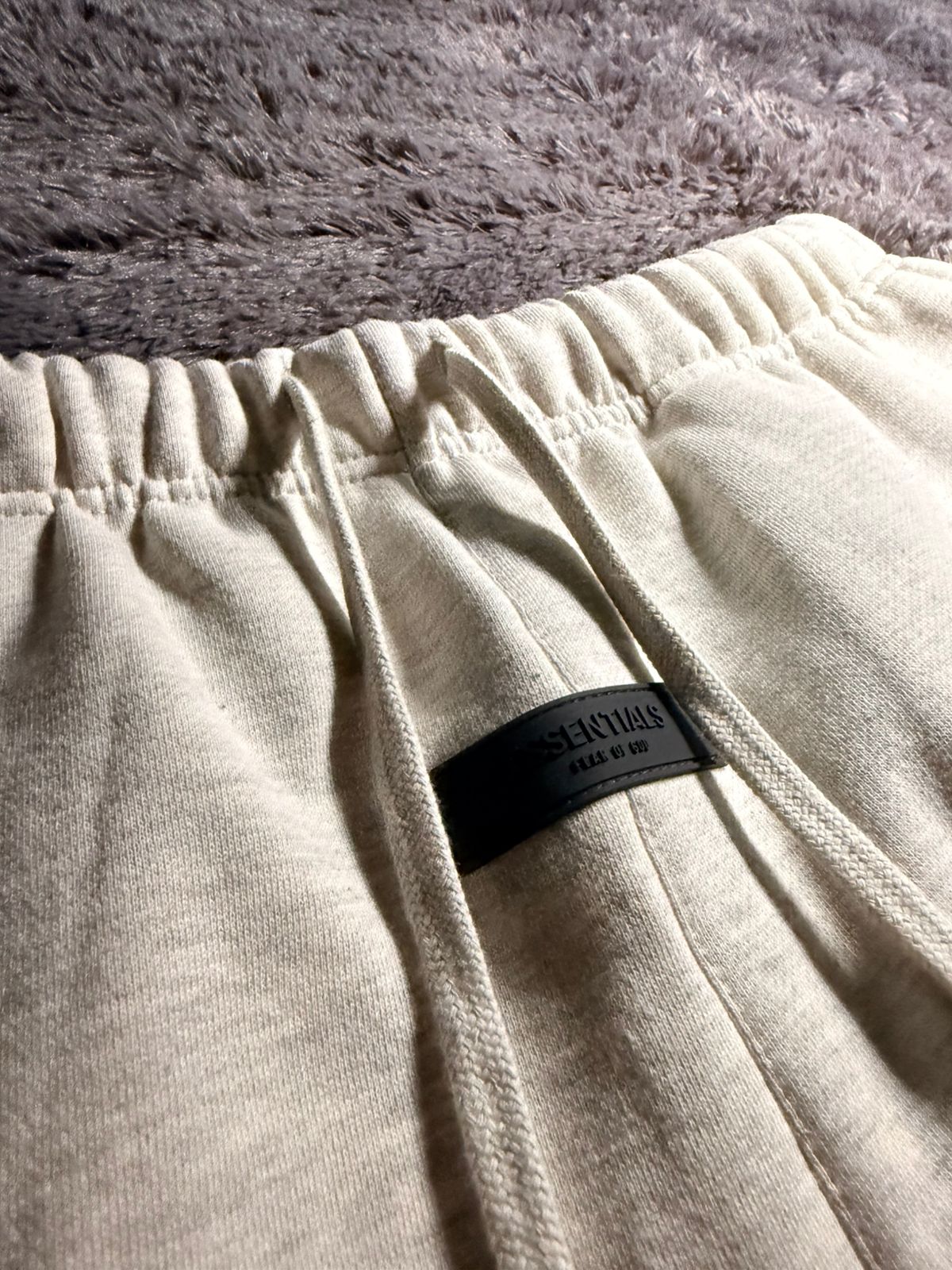 Fear Of God Essential Classic Sweatshirt Light Oatmeal