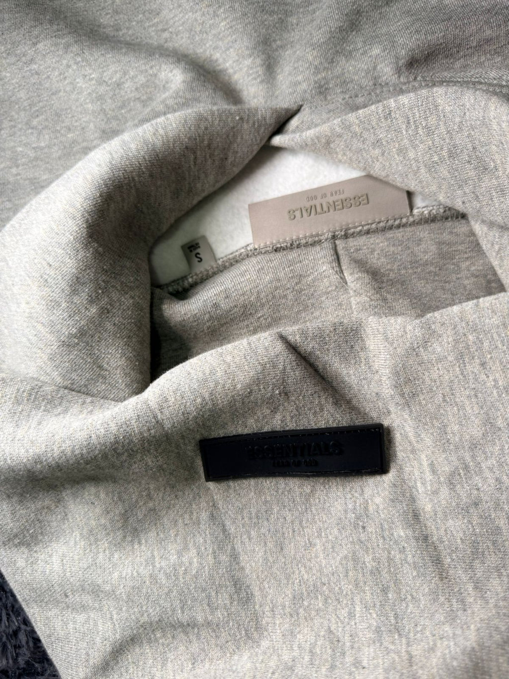 Fear Of God Essentials Hoodie Oatmeal