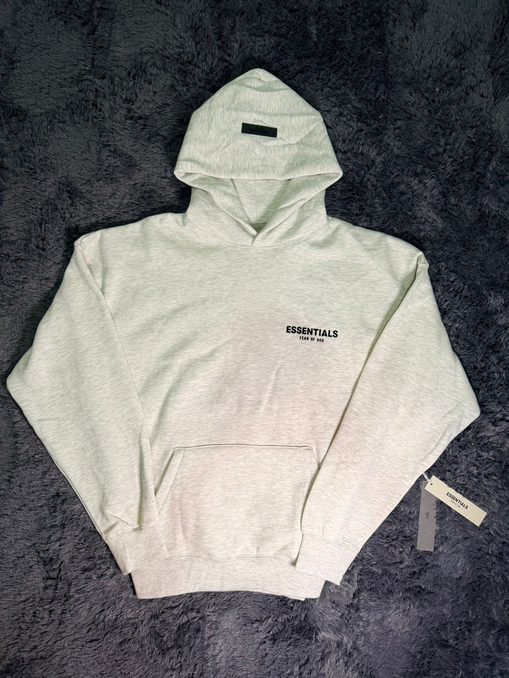 Fear Of God Essentials Hoodie Dark Oatmeal