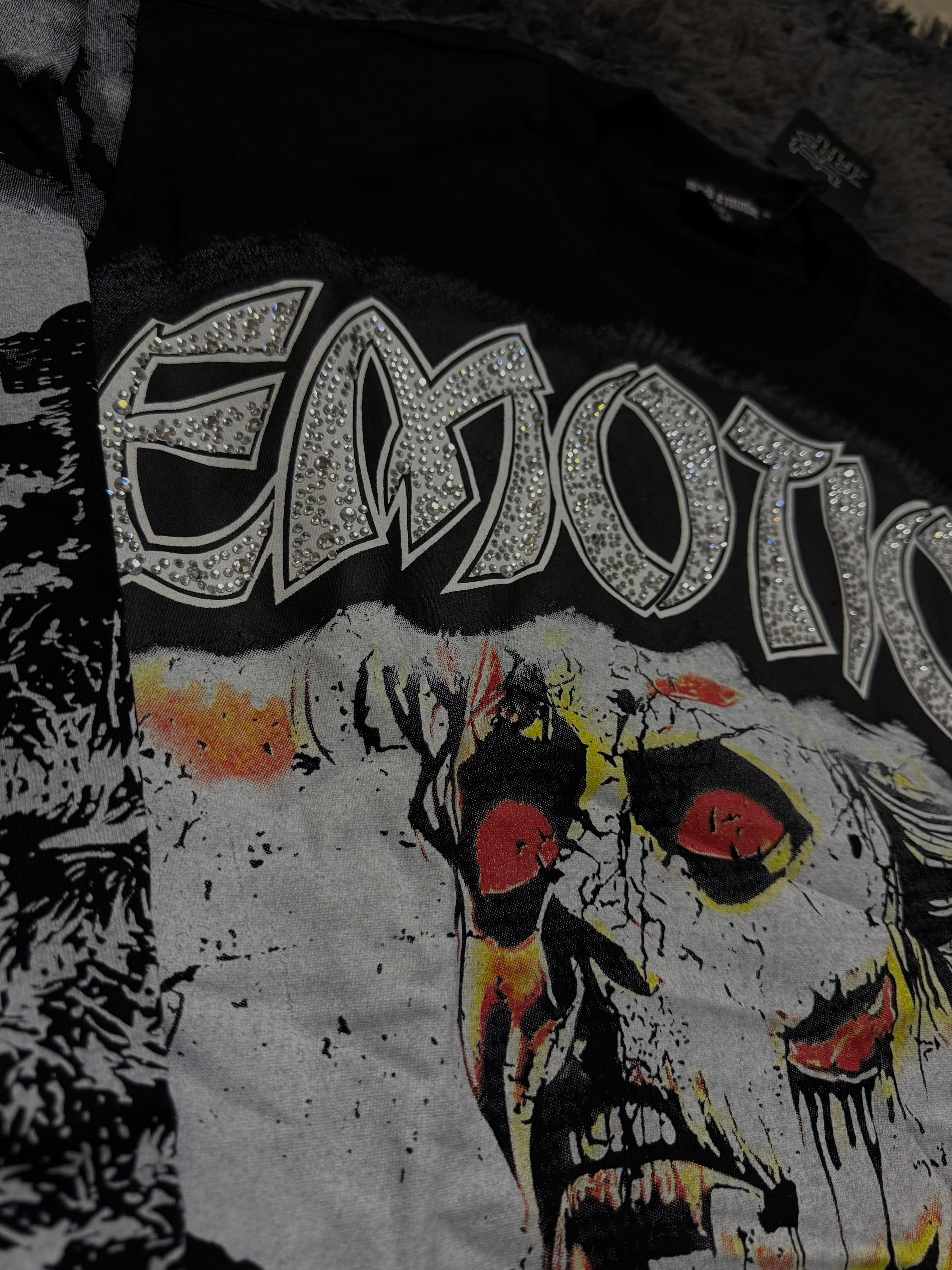 Mixed Emotion Zombie Rhinestone