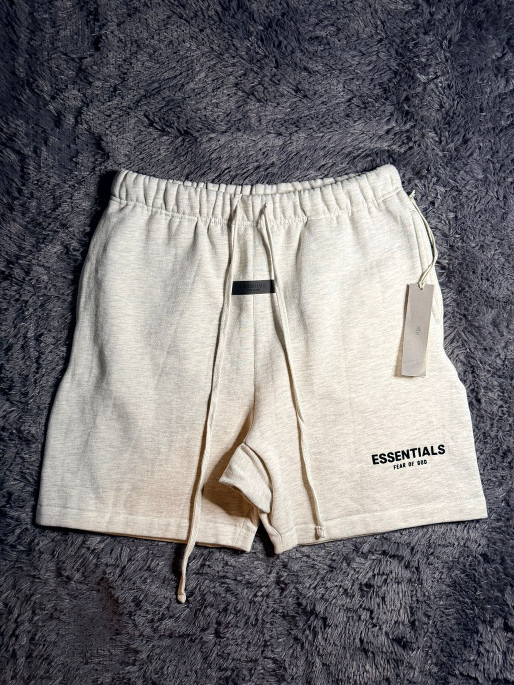 Fear Of God Essential Classic Sweatshirt Light Oatmeal