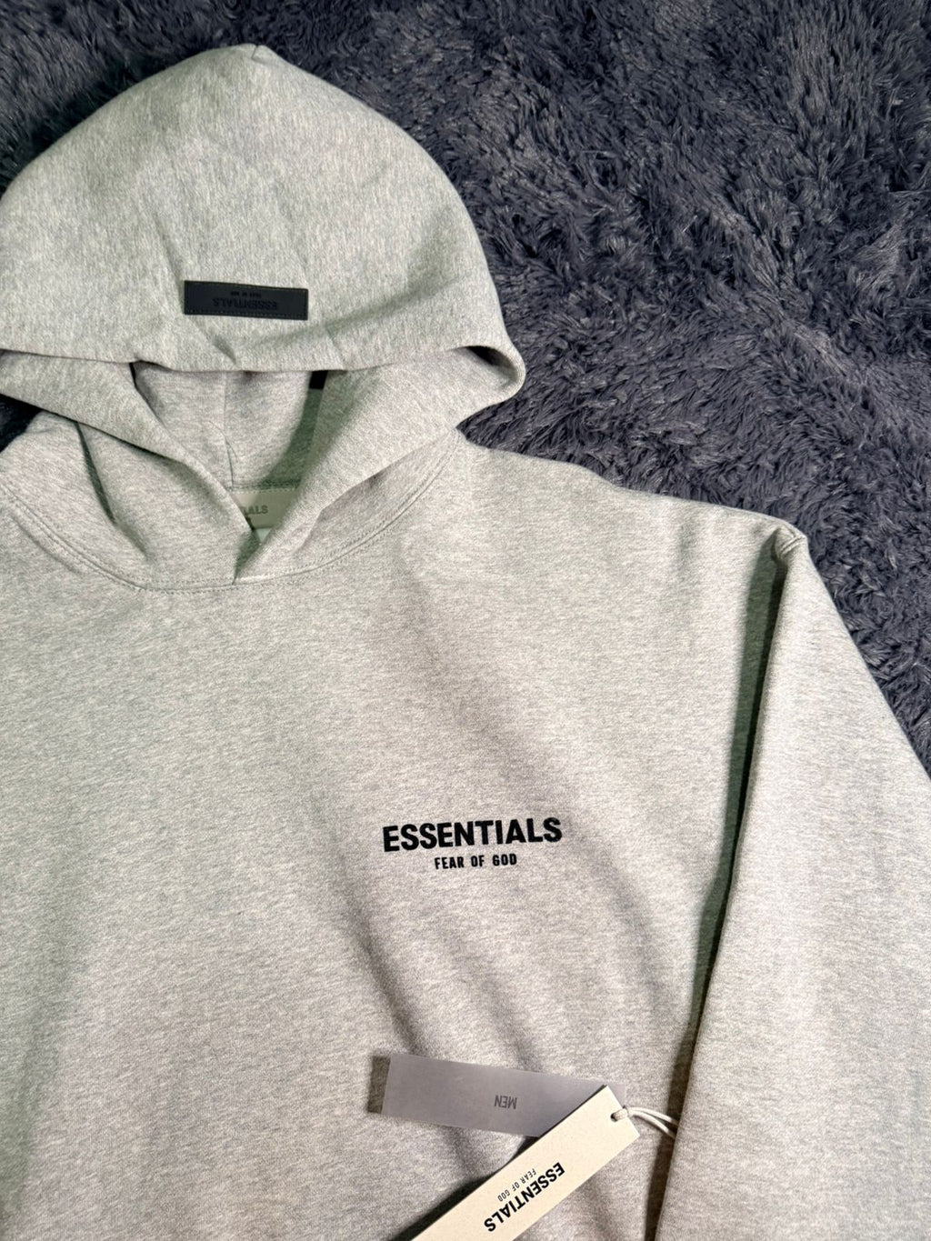Fear Of God Essentials Hoodie Oatmeal