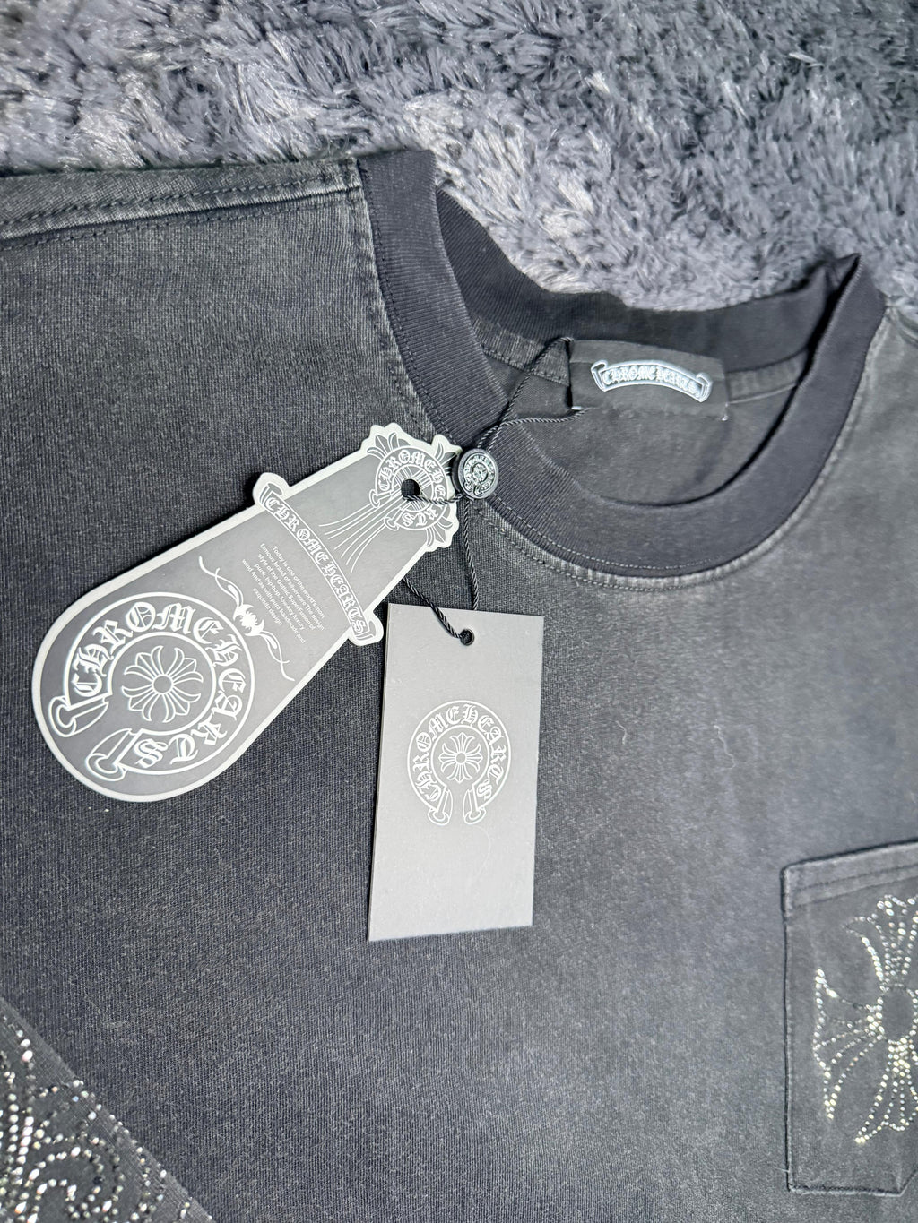 Chrome Hearts Rhinestone Sleeve