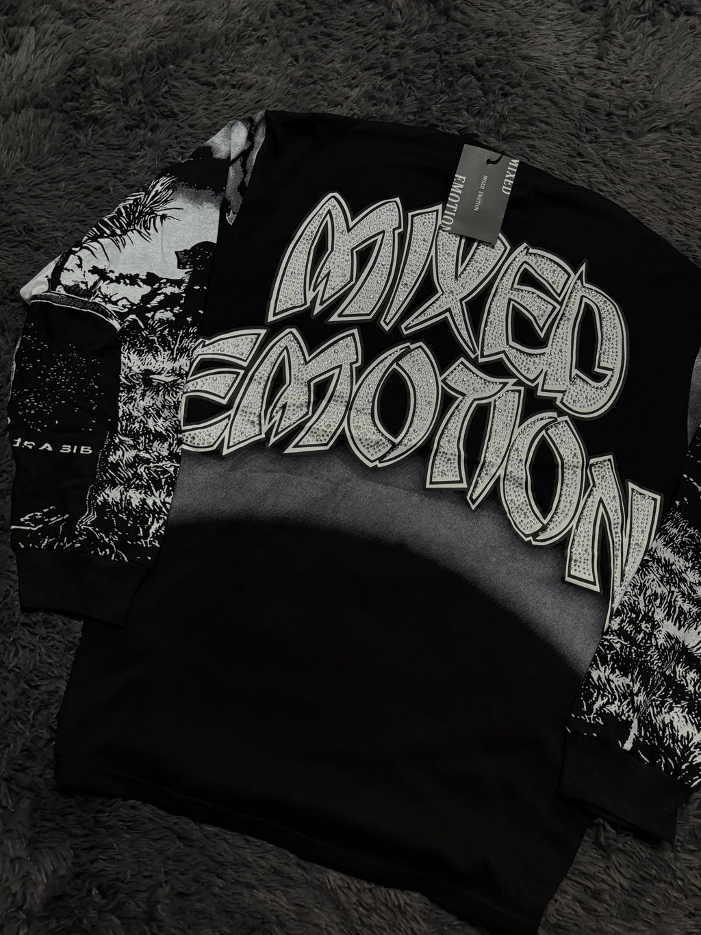 Mixed Emotion Zombie Rhinestone