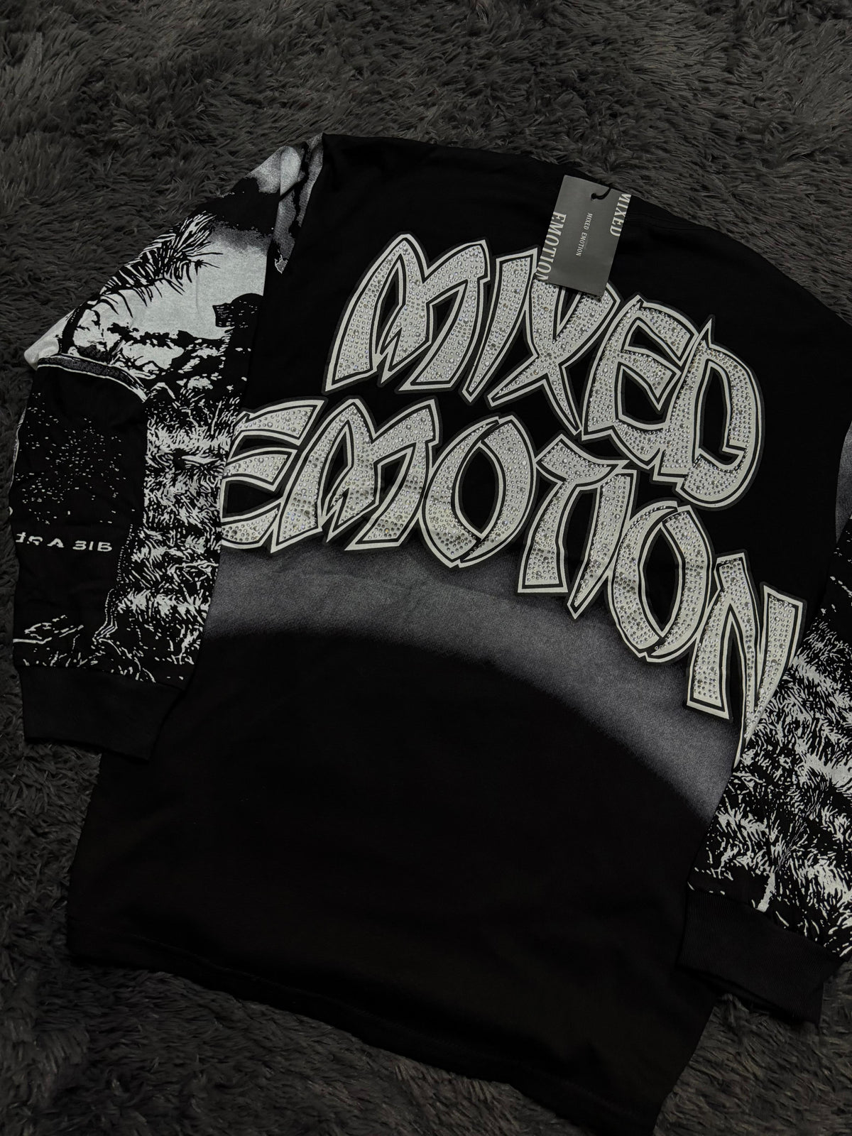 Mixed Emotion Zombie Rhinestone