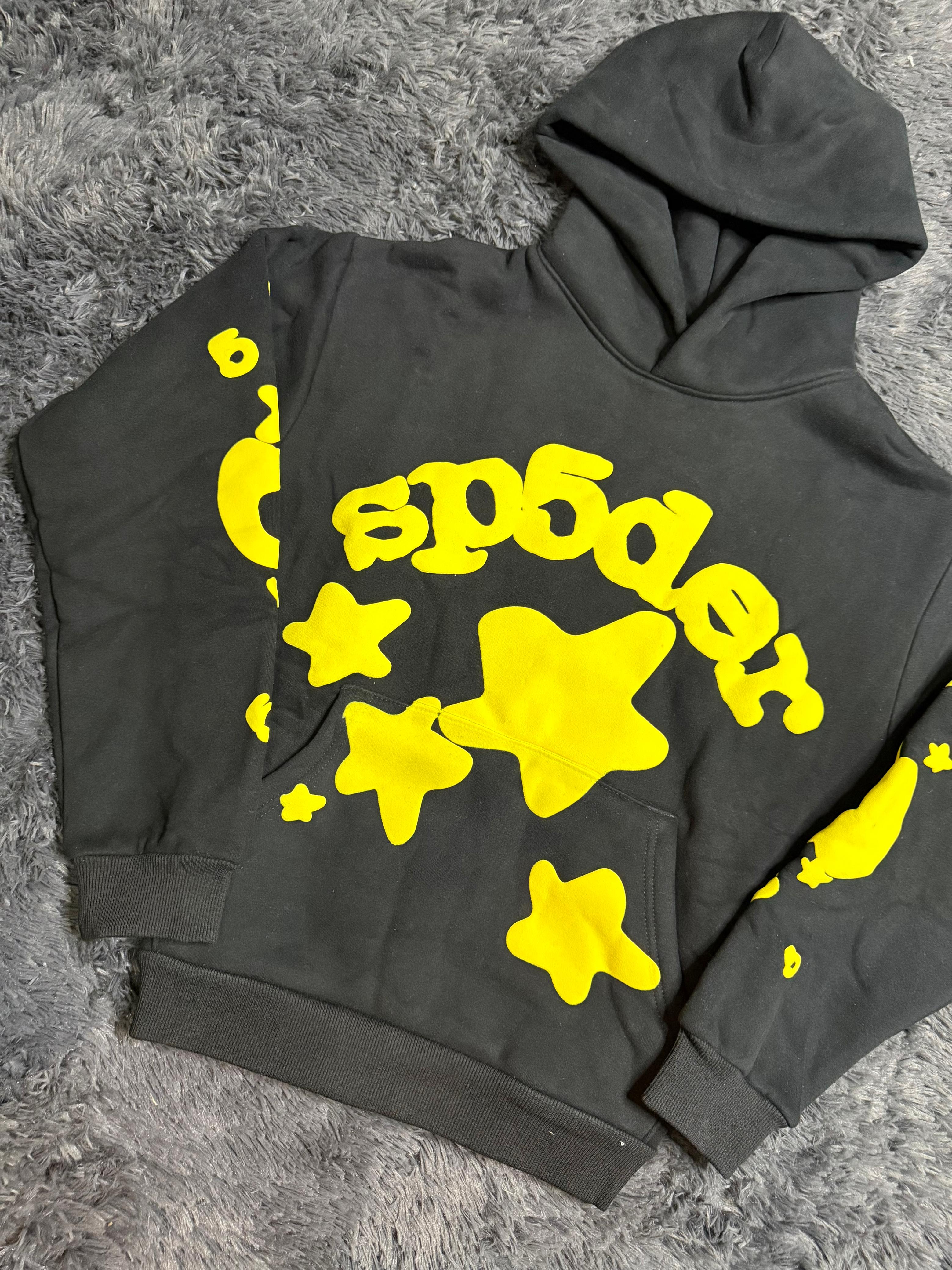 Sp5der Belugra Black And Yellow
