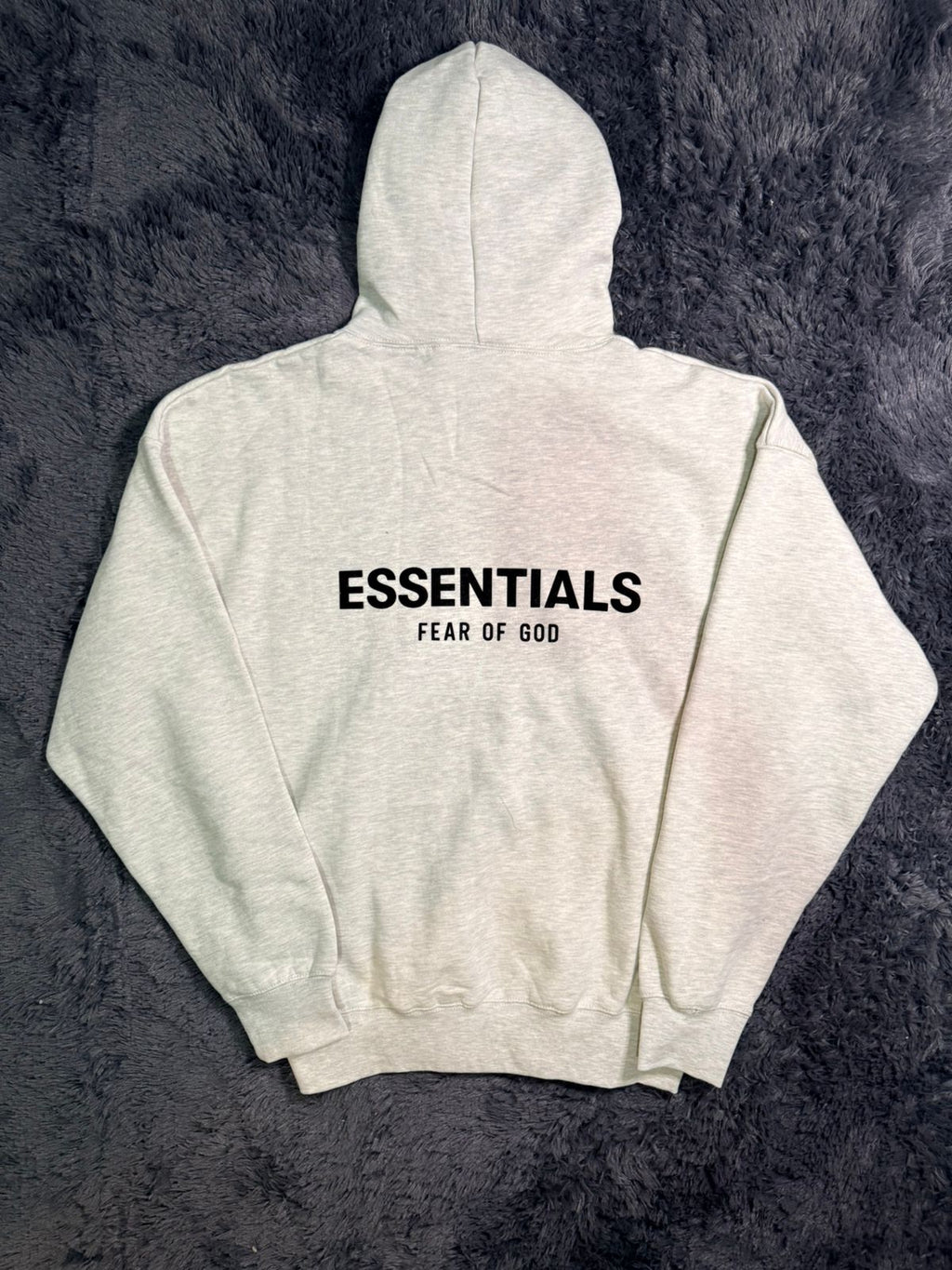Fear Of God Essentials Hoodie Dark Oatmeal