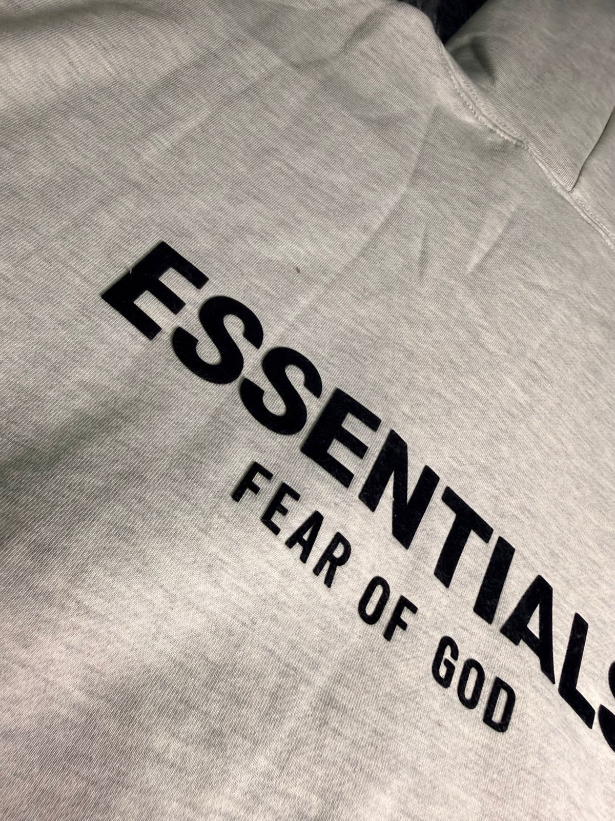 Fear Of God Essentials Hoodie Dark Oatmeal