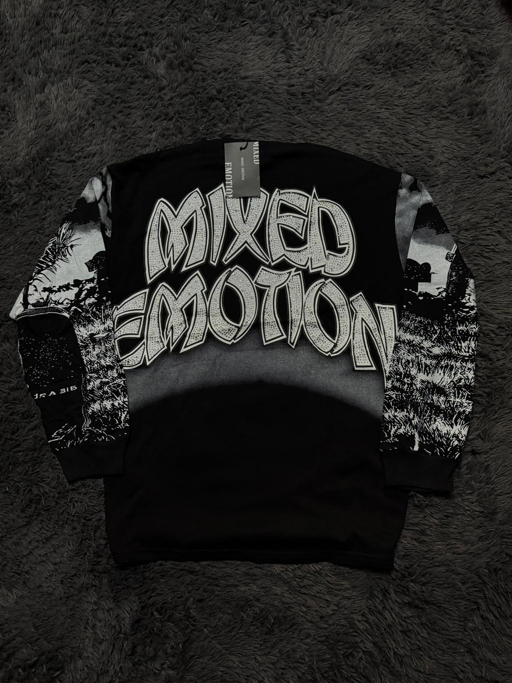 Mixed Emotion Zombie Rhinestone