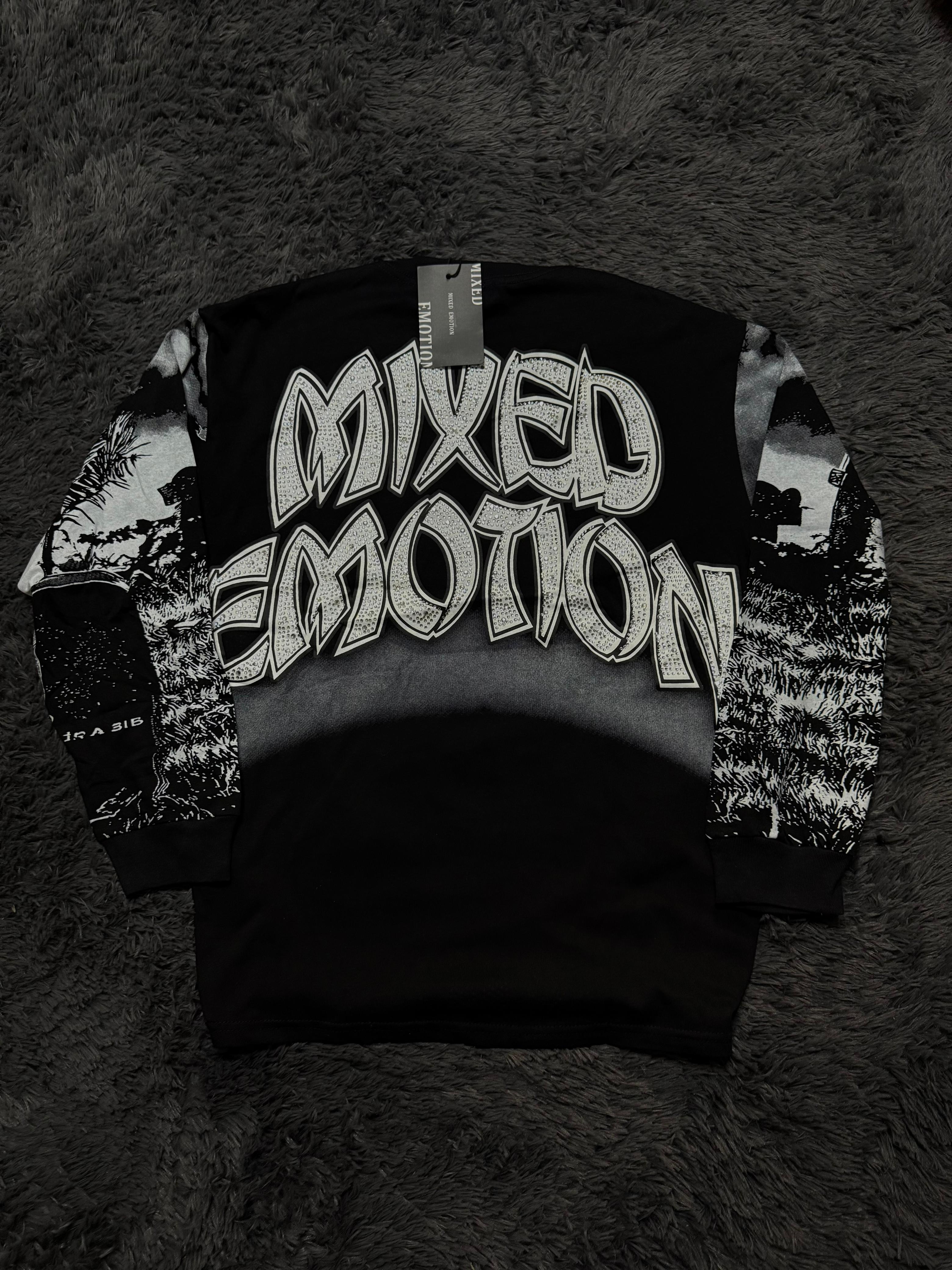 Mixed Emotion Zombie Rhinestone