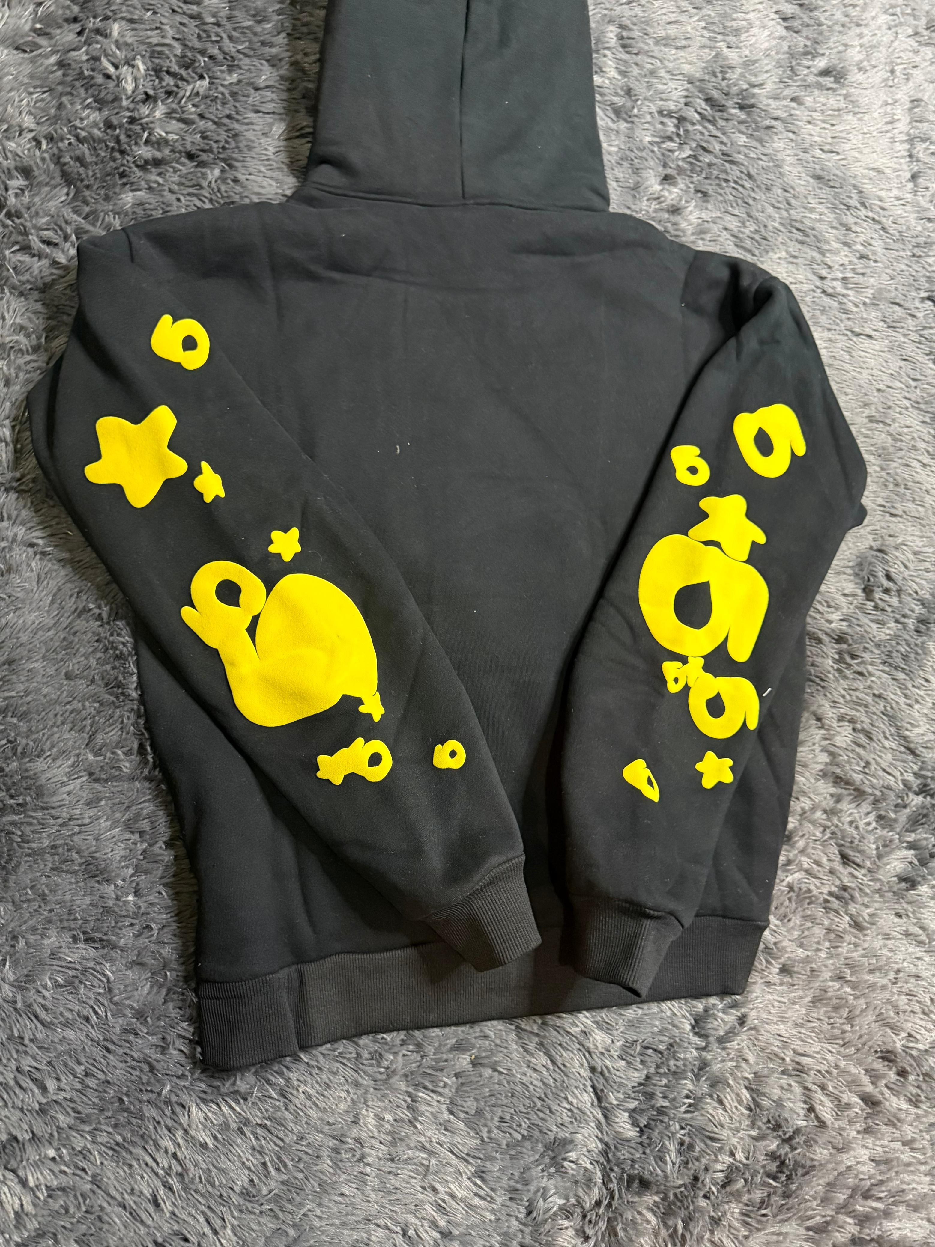 Sp5der Belugra Black And Yellow