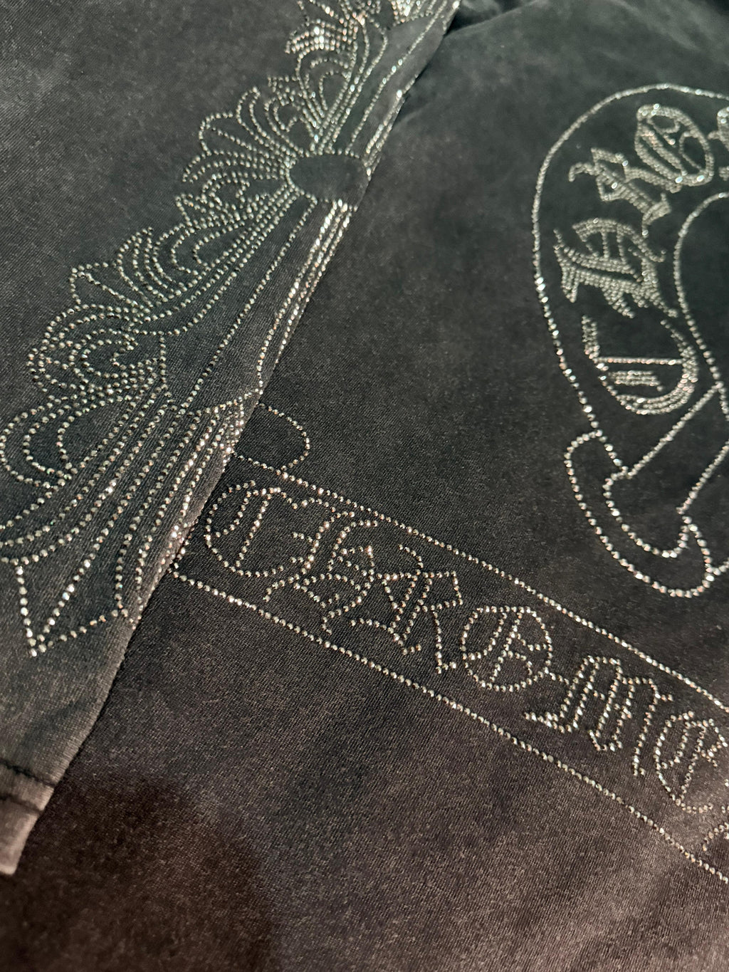 Chrome Hearts Rhinestone Sleeve