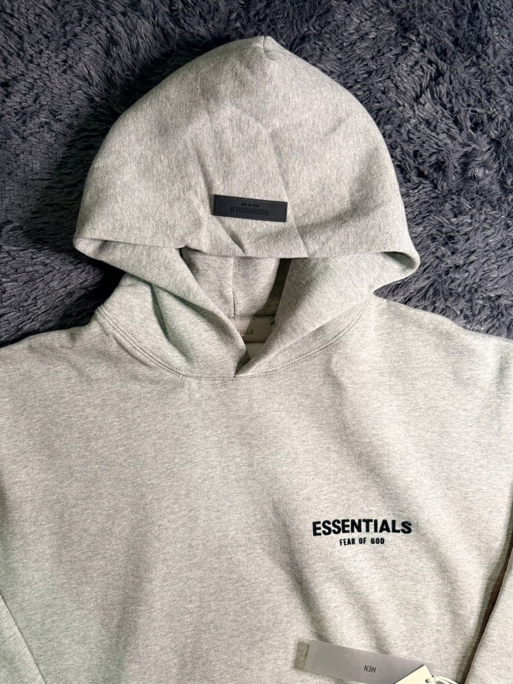 Fear Of God Essentials Hoodie Oatmeal
